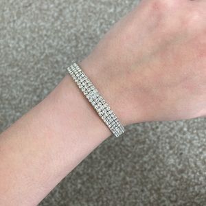 Icing Crystal Bangle Bracelet